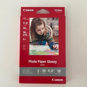 Canon photo glossy paper 4 x 6